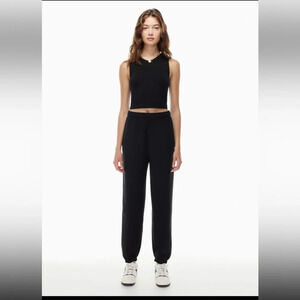 Tna
Extra Fleece Mega
Sweat pant Black size XXS Cozy Comfortable Loungewear